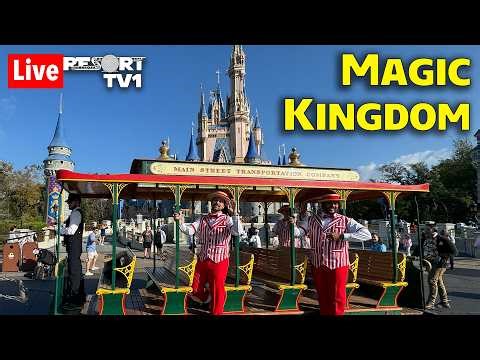 🔴Live: Saturday Afternoon at Magic Kingdom - Walt Disney World Live Stream 2-21-26