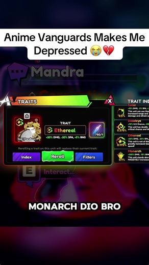 Anime Vanguards New Update Makes Me Depressed.. #viral #roblox #fyp #animevanguards #animelaststand