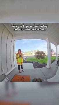 Delivery fail of the day 😅🚚 #amazondriver #amazon #deliverydriver #caughtoncamera #funny