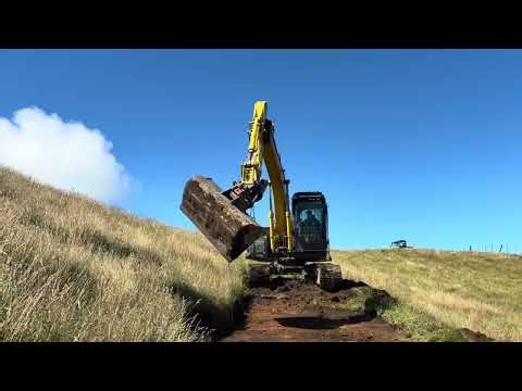 25 Minutes of Farm Machines on a Real New Zealand Farm | Tractors, Excavator, Helicopter & More