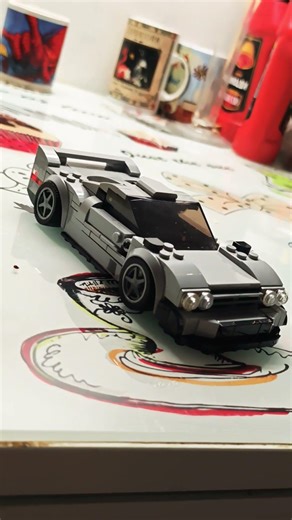 Who's engine bay is cleaner 🤔 #viral #automobile #legomocs