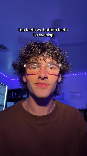 Understanding the Challenge of Lip-Syncing with Top Teeth vs. Bottom Teeth