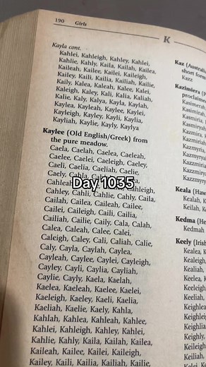 Celebrating Kaylee on Day 1035