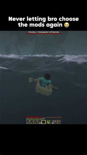 Bro loves mods🗄️ #hacatho #minecraft #minecraftjokes #support #minecraftmod #minecrafthumor #memes