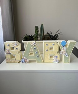 3D Shaker Alphabet Letters & Numbers SVG Bundle: DIY Craft Templates - Etsy