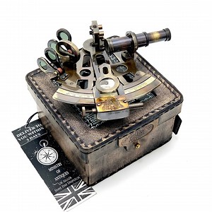 Navigation Instrument Sextant Marine Sextant in Genuine Leather Gift Box Slow Motion Mechanism Navigational Marine Compass Nautical Compass - Etsy