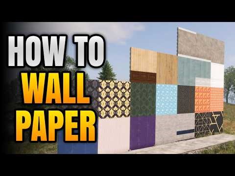 Rust – How To Apply Wallpapers | How To Get And Use The Wallpaper Tool