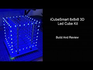 iCubeSmart 8x8x8 3D Led Cube Kit