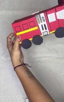 “From cardboard to Fire Truck Magic!”PART-2