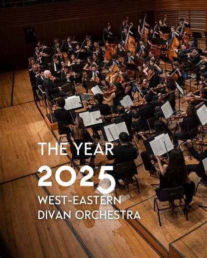 26K views · 972 reactions | Divan 2025: A Year in Review From the spring tour with Zubin Mehta and Clara-Jumi Kang in China and Europe, to summer concerts with Maestro Daniel Barenboim and Lang Lang - 郎朗. From chamber music with the Divan Ensemble in South America, to remembering Edward W. Said at the Barenboim-Said Akademie in Berlin. Thank you to everyone who joined us along the way on stage and behind the scenes! 💛 | West-Eastern Divan Orchestra | Facebook