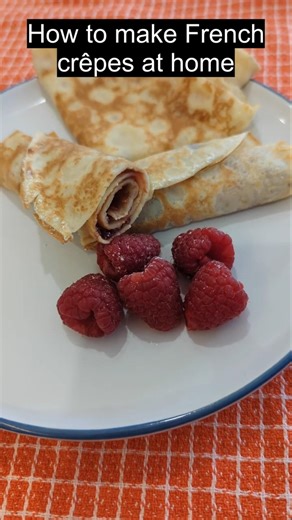 How to make French crêpes at home