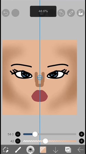 DTI Face drawing#xuhuong #robloxfyp #fyp #dresstoimpress #face @Xian ✧ @️ :˚✧༚Kai_oof𐙚₊