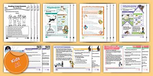 ESL Beginner Level Reading Comprehension Pack