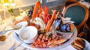 1.5M views · 35K reactions | $225 Massive ROYAL SEAFOOD PLATTER in Copenhagen, Denmark! Denmark has amazing seafood. Here are the places we visited in this video: 1. Kødbyens Fiskebar - Modern seafood in Copenhagen 2. CYKELKOKKEN - Amazing gourmet seafood bicyle kitchen 3. Krogs Fiskerestaurant - Legendary Danish seafood restaurant Thank you to VisitCopenhagen for arranging. | Migrationology | Facebook