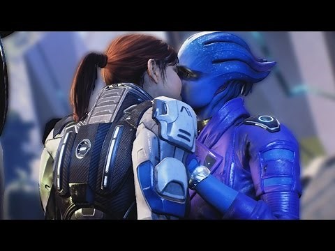 Mass Effect Andromeda All Cutscenes Movie (Main Missions/Allies and Relationships)