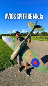 This is the new Avios Spitfire Mk.1a from HobbyKing , it’s a beautiful reproduction of one of the most iconic warbirds! 🚀 I am literally in love with this model, scale, precise and beautiful! Enjoy this little flight review and if you are interested in this model you can find the link for HobbyKing website in my bio! ✅ The full 4K Flight review video is on my YouTube Channel, with the maiden flight and the second flight! 🔥 . Link for Chinahobbyline Batteries in my bio! 🔋🔥 . . . Follow my IG