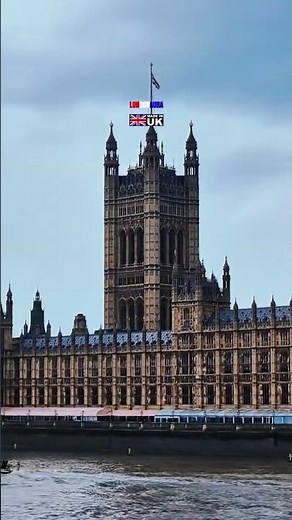 🇬🇧 London's Sound: 12 O'clock BIG BEN Chiming! Original Sound! ♥️