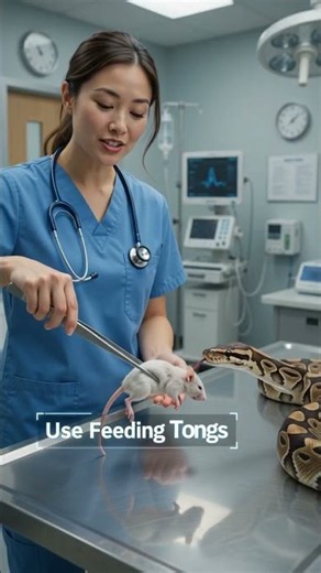 🐍 Frozen vs Live Prey: Which Is Safer for Ball Pythons? | Vet Explains #Shorts