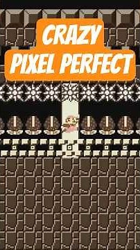 Impossible PIXEL PERFECT Jump #mario #nintendo #mariomaker2