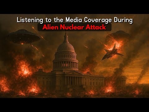 You're Listening to Media Coverage During Alien Nuclear Attack | Apocalypse Radio | Horror Ambience