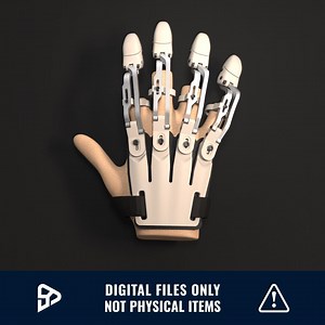 3D Printable Prosthetic Hand STL File: DIY Assistive Device (digital File)) - Etsy