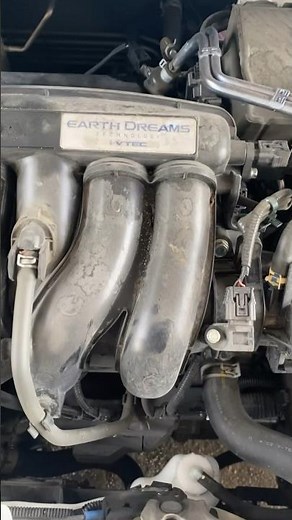 Honda Fit (spark plugs and mass air flow sensor)replacement 🤓 #mechaniclife #automobile #shorts
