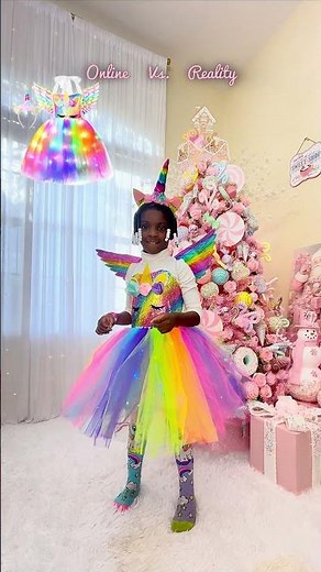 Dress Like an Animal Day, Full Unicorn Mode! Is the reality the same as online?! 🦄🌈👗