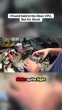 Is there hidden treasure inside this old Xbox motherboard?