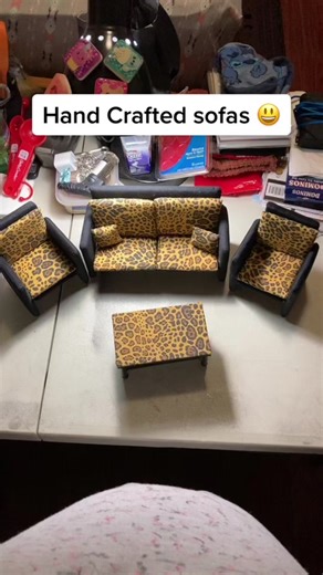 DIY Barbie Cardboard Sofa Crafts Tutorial