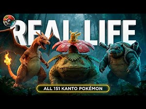 Pokémon in Real Life: All 151 Kanto Pokémon Documentary