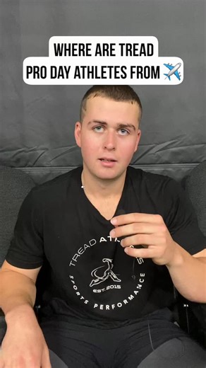 TREAD ATHLETICS on Instagram: "Pro Day is officially here. 🔥⁠ ⁠ Check out where Tread Athletes travelled from to be a part of the event. 🌎⁠ ⁠ #TreadFam"