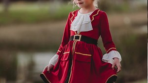 Pirate Costume,pirate Dress,pirate Night,halloween Costume,twirl Dress,washable,carnival,holiday,children 1-8 Years,captain Hook,peter Pan - Etsy