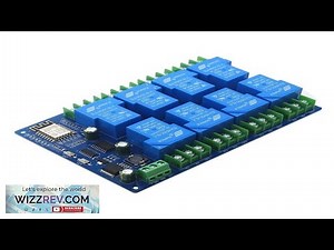 DC7 28V 5V Power Supply ESP8266 WiFi 8 Channel 30A Relay Module