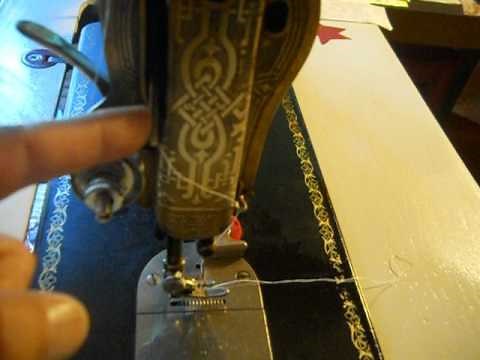 Threading a Singer model 15-88
