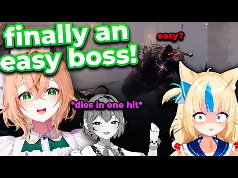 Nimi felt genuine happiness after they FINALLY got an easier boss, but...【Sameko Saba】