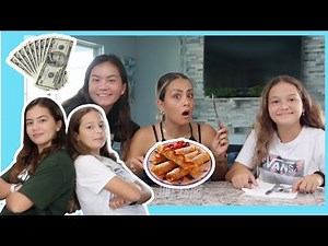 COOKING HOMEMADE FOOD FOR OUR MOM FOR 24 HOURS . THE WINNER GET $100.00 | SISTER FOREVER