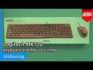 Logitech MK120 Keyboard and Mouse Combo Unboxing