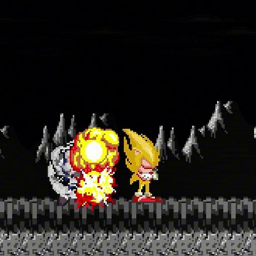 Super Sonic DESTROYS Sonic.EXE 💥