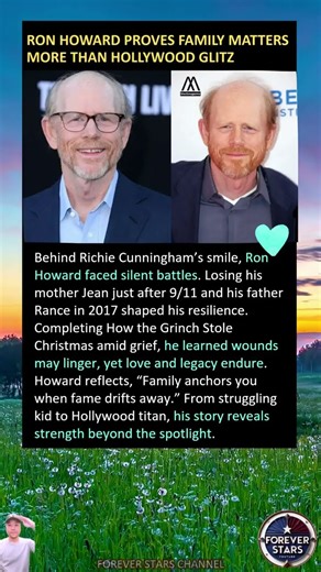 Ron Howard proves family matters more than Hollywood glitz
