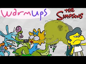 WarmUps | Drawing SIMPSONS Characters