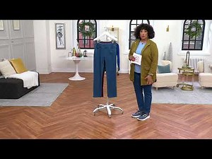 Coldwater Creek Knit Denim Mid Rise Pull-on Slim Leg Jeans on QVC