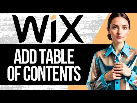 How to Create a Table of Contents on a Wix Blog
