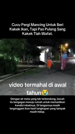 Anak Menangis Histeris Karena Kakek Wafat