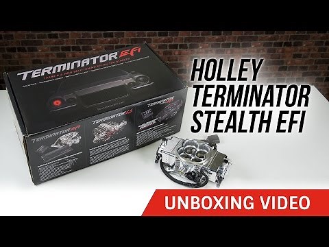Holley Terminator Stealth EFI Unboxing Video