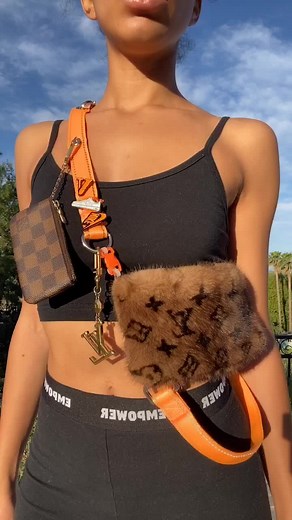 DIY Louis Vuitton Bag Transformation from Dog Leash | Fashion DIY