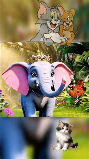 #elephantsong #cartooncat #funny #cow #animation