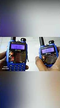 Cara Setting CTCSS HT Handy Talkie Pofung Baofeng UV-5R