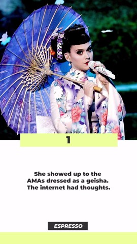 Katy Perry dressed as a geisha: a cultural misstep
