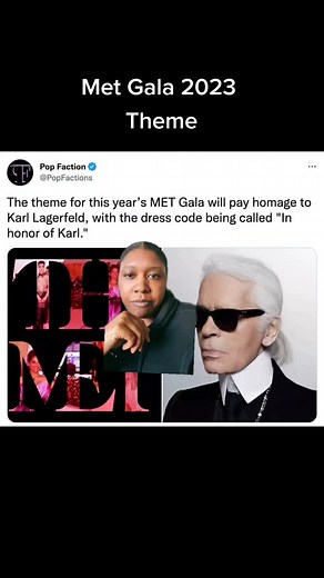 2023 Met Gala Theme: Karl Lagerfeld Tribute featuring Kris Jenner