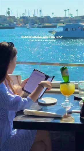 MUST-VISIT Waterfront Restaurant in Long Beach, California🌊🩵 #longbeach #california #losangeles #losangelesfood #beachvibes #beachday